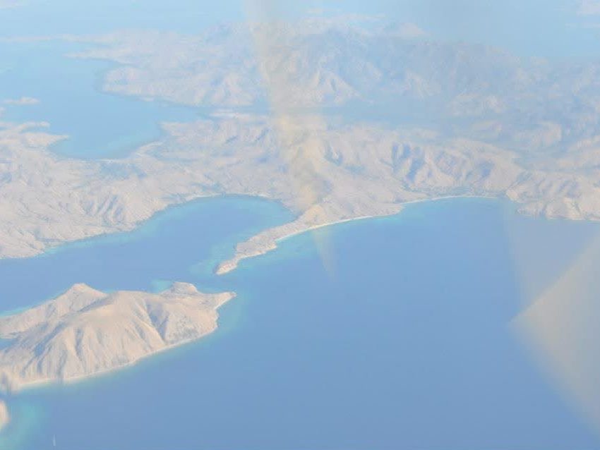Aerial view Taman Nasional Komodo, 2012_JaktyKusuma